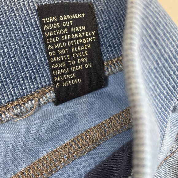 DG2 by Diane Gilman Pull-On Stretch Jeans Women's Slim Straight Elastic Waist PM - Picture 10 of 16